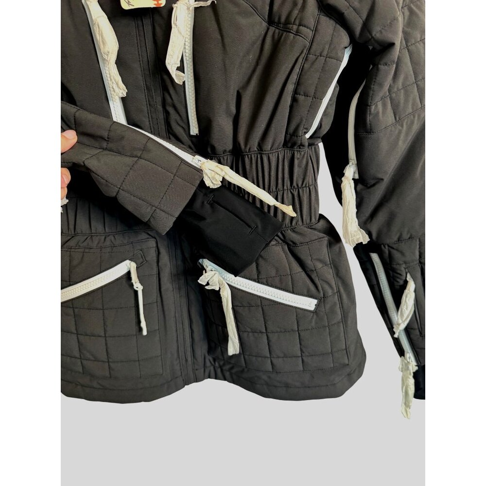 Free People All Prepped Ski Jacket Size Small Black Movement NWT $438 Quilted - Picture 16 of 16